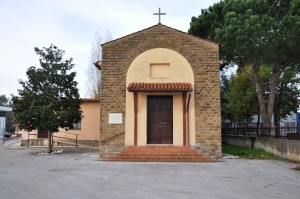 Esterno della chiesa di Prato Cesarino