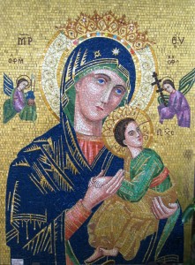 Il mosaico Madonna della Passione